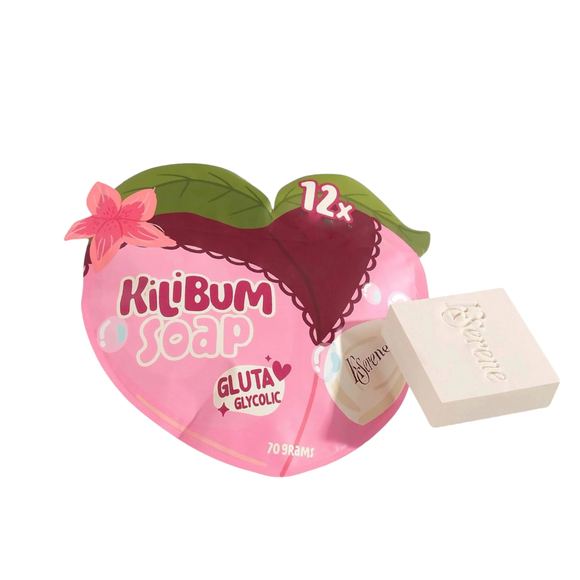 KSerene KiLiBUM Gluta Glycolic Soap 70g x 3 Bars
