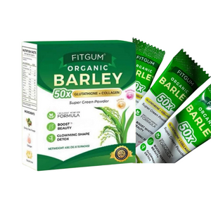 FITGUM Organic Barley 50X Glutathione & Collagen Super Green Powder - Skin Vitality USA FITGUM Organic Barley 50X Glutathione & Collagen Super Green Powder - Skin Vitality USA
