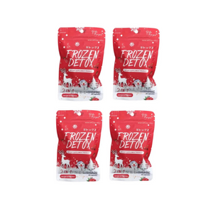 4 Pack Frozen Detox 2in1: Detox & Fiber | Expires May 2024