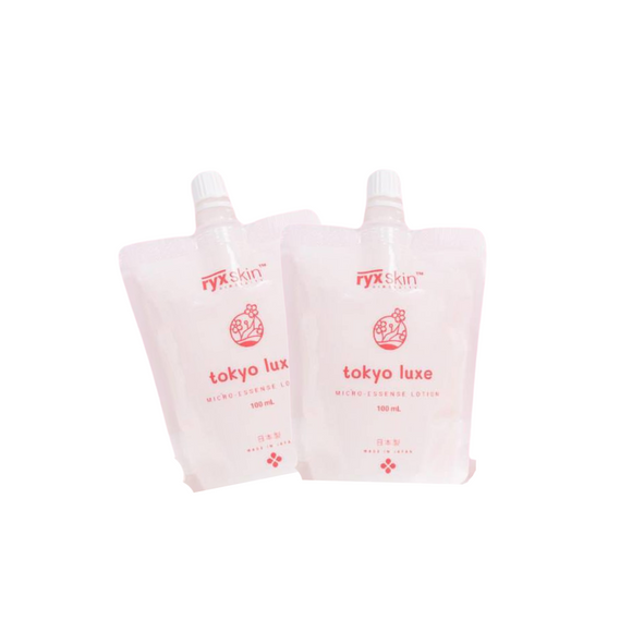 TOKYO LUXE Micro-Essence Lotion: Skin Milk for Nourishment & Repair- TWIN PACK