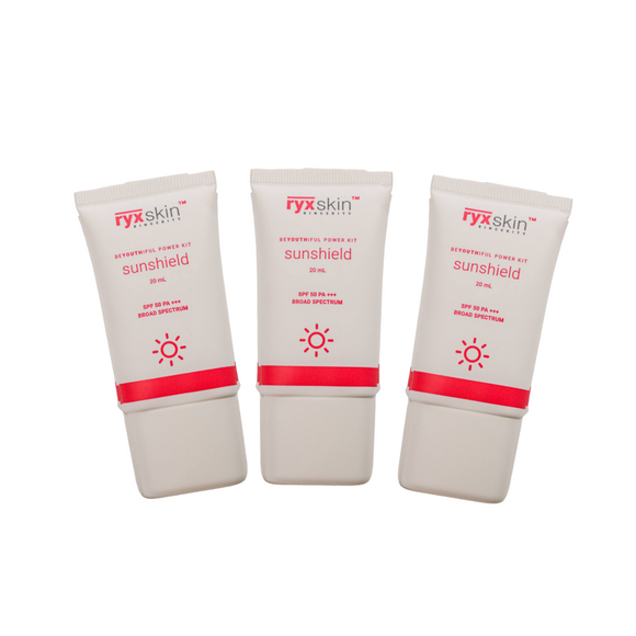 SUNSHIELD 20ml with SPF 50PA+++ - Triple pack