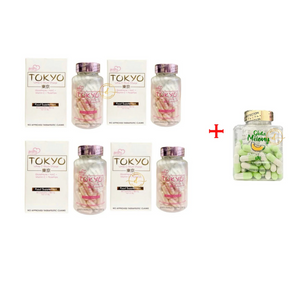 4 Bottles Aishi Premium Tokyo Glutathione + Gluta Melony – Skin Vitality USA
