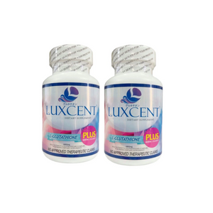 Luxcent Glutathione Plus Capsules -Twin Pack EXPIRES SEPT 2024