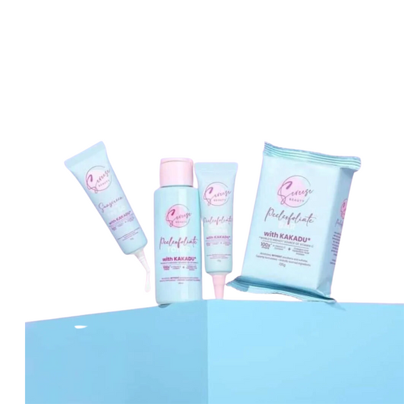 Sereese Beauty Peel Exfoliate Set with KAKADU