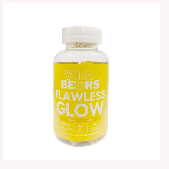 VitaBears FLAWLESS GLOW Hair & Nail Vitamins - 60 Gummies