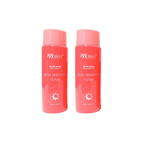 Glow Restoring Toner 60ml - twin pack