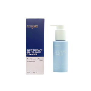 Glutanex Glow Therapy Gel-to-Foam Cleanser, 100ml