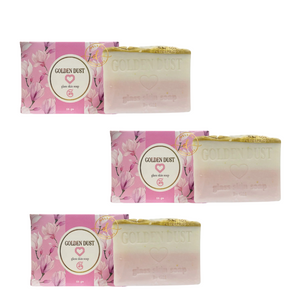 G21 Golden Dust Glass Skin Soap, 135g- TRIPLE PACK