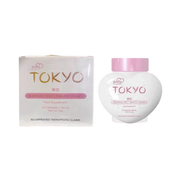 Aishi Premium Tokyo Glutathione, 60 Capsule Skin Vitality USA Aishi Premium Tokyo Glutathione, 60 Capsule Skin Vitality USA
