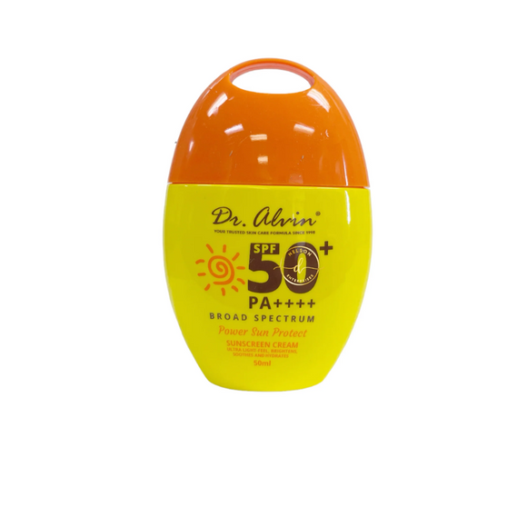 Dr. Alvin Power Sun Protect Sunscreen Cream SPF 50, 50ml