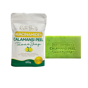 NIACINAMIDE + CALAMANSI PEEL Tawas Soap 100g