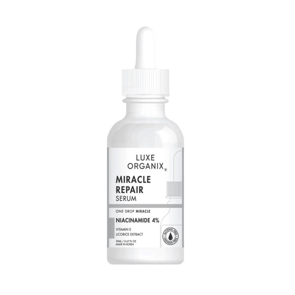 Luxe Organix Miracle Repair Serum Niacinamide 4% with Vitamin E 30ml