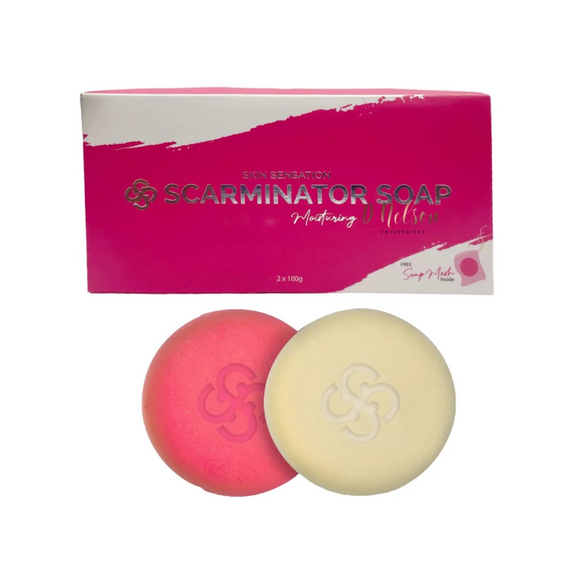 Skin Sensation ScarMinator 2 in 1 Soap Moisturizing, 2 x 100g