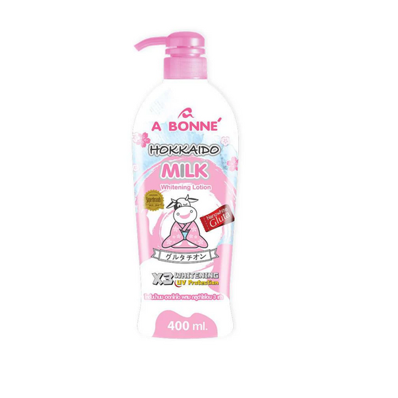 A Bonne Hokkaido Milk Nanowhite Gluta Lotion 400ml