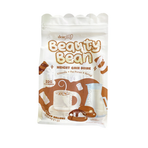 Dear Face Beauty Bean Choco Mallows WEIGHT GAIN Drink 10 Sachets X 22g