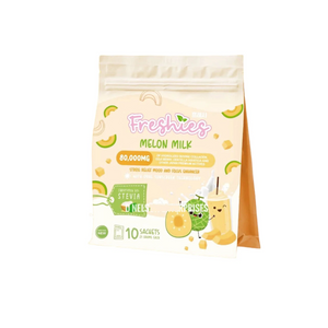 Freshies MELON Milk Collagen Drink by Juju Glow, 10 Sachets