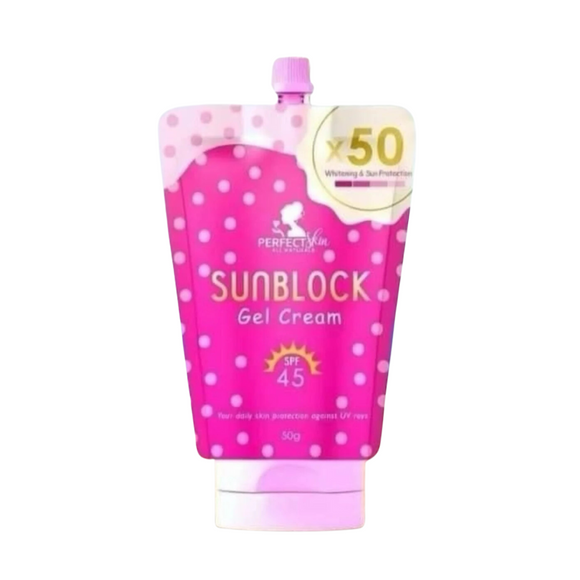 Perfect Skin Sunblock Gel Cream SPF 45 (50g)