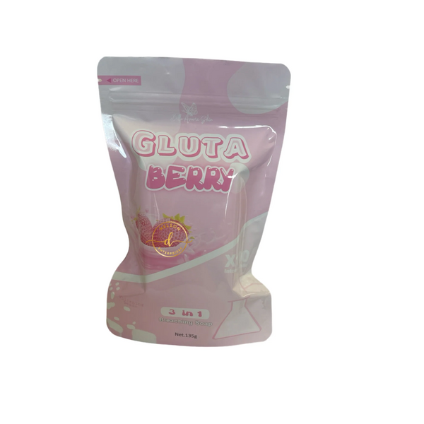poudre de glutathion blanchissante Bois Brut Gluta Berry – Poudre Buvable Glutathion & Collagène (Blanchissant,  X2) Neuf Gluta Berry Collagène