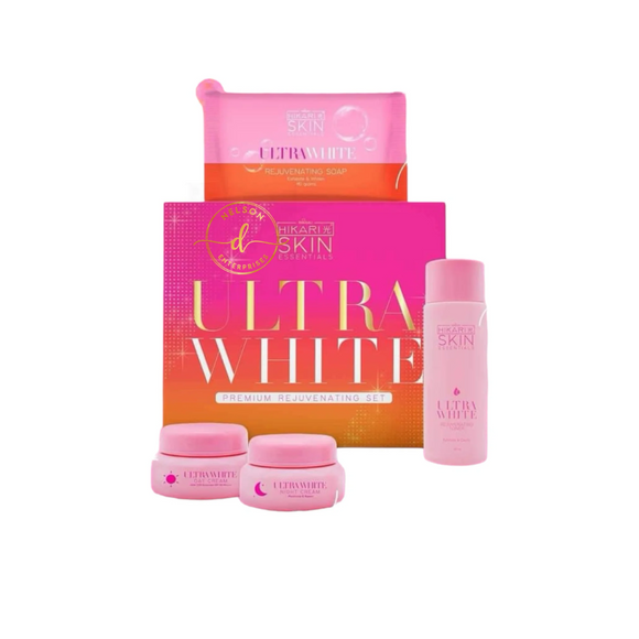 Ultra White Premium Rejuvenating Set by Hikari