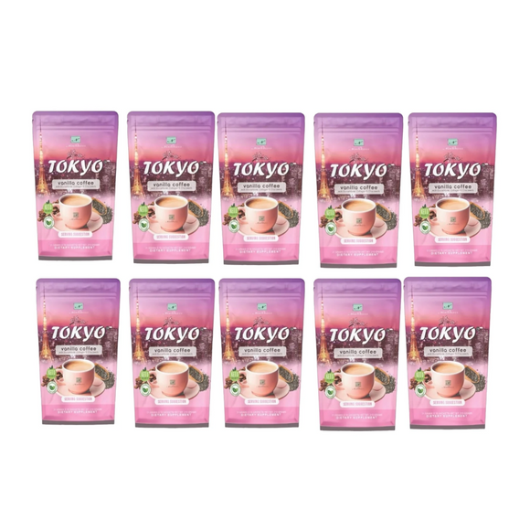 Namiroseus TOKYO Vanilla Coffee - Glutathione, Collagen & Chia Seeds | Low Calorie Coffee Skin Vitality USA Namiroseus TOKYO Vanilla Coffee - Glutathione, Collagen & Chia Seeds | Low Calorie Coffee Skin Vitality USA