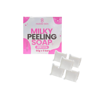 Habibi Skin Milky Peeling Soap 20x Peeling Formula - 50g - 5 bars