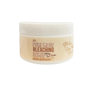 G21 Pure Kojic Bleaching Scrub - Milky Shea Butter, 300g