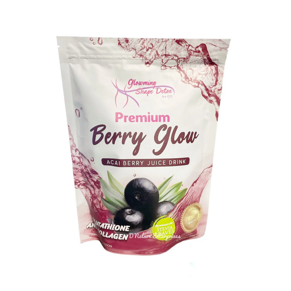 Cris Cosmetics Premium Berry Glow Acai Berry Juice, 10 Sachets