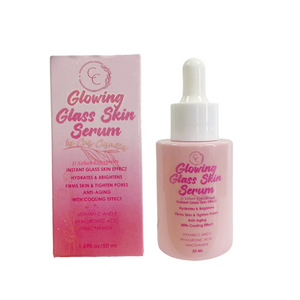 Cris Cosmetics Glowing Glass Skin Serum - Hydrating, Brightening, and Pore Tightening Serum for Radiant Skin