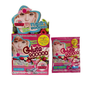 Nano Gluta 900000 High Glutathione Mixed Berry Punch Drink- 10 sachets