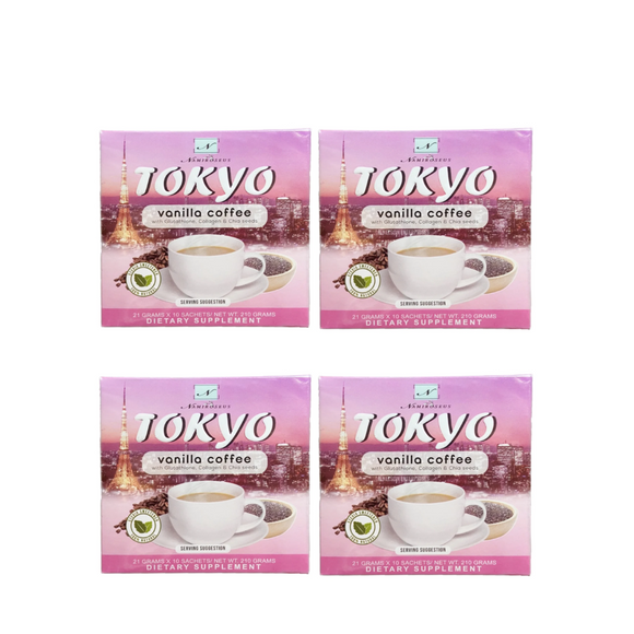 Namiroseus TOKYO Vanilla Coffee-4 Boxes