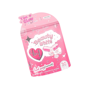 You Glow Babe BEAUTY WHITE 4 in 1 Glutathione Capsules, Japan Formula 30 count