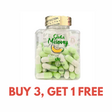 Gluta Melony Advanced White | L-Glutathione & Melon Extract | 60 Capsules |  buy 3 get 1