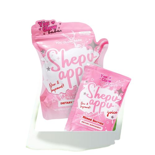 YOU GLOW BABE Shepu Appu Juice Mixed Berries | Dietary Supplement Drink Mix   Skin Vitality USA