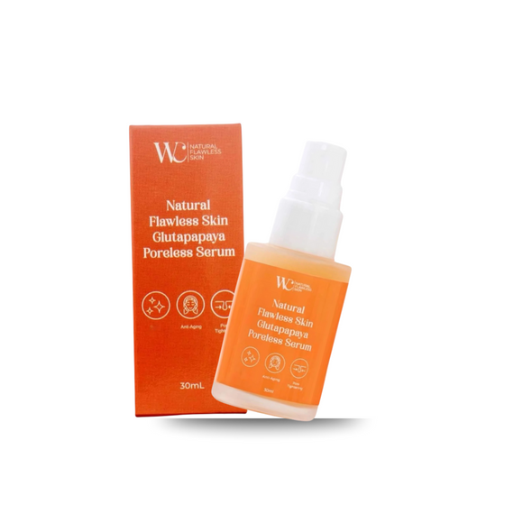 WC SKIN Natural Flawless Skin Glutapapaya Poreless Serum - 30ml