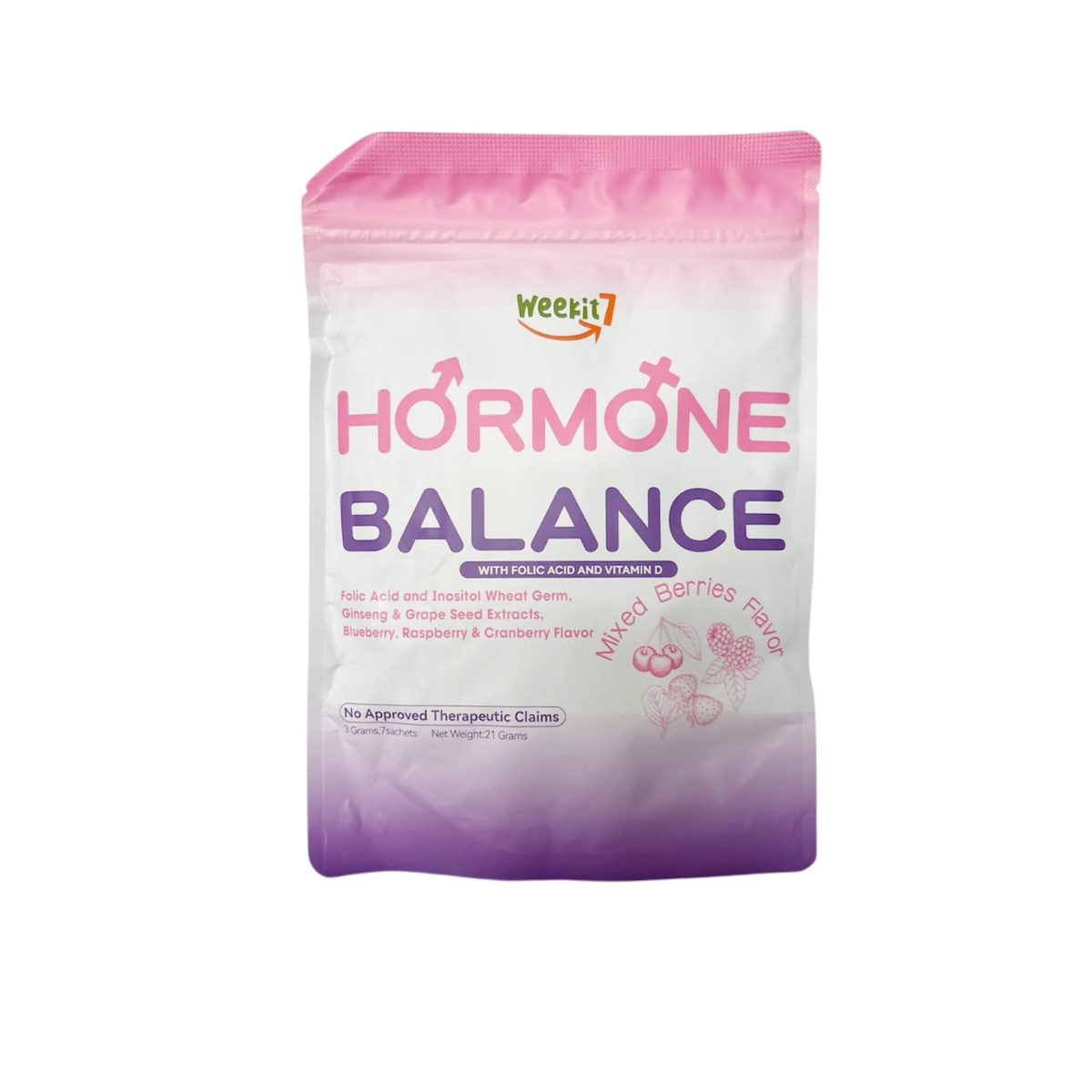 Weekit7 Hormone Balance Powder | Mixed Berry Nutritional Drink ...