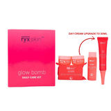 Ryxskin Sincerity Glow bomb   Daily Facial Kit -- UPGRADED DAYCREAM TO 30ML