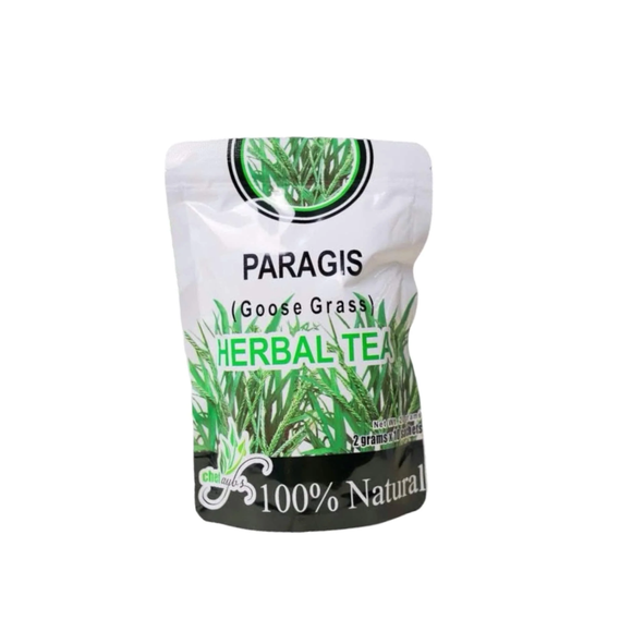 Chef Ayb's Paragis (Goose Grass) Herbal Tea - 100% Natural, Caffeine-Free Herbal Drink - 2g Sachets, 10 Count