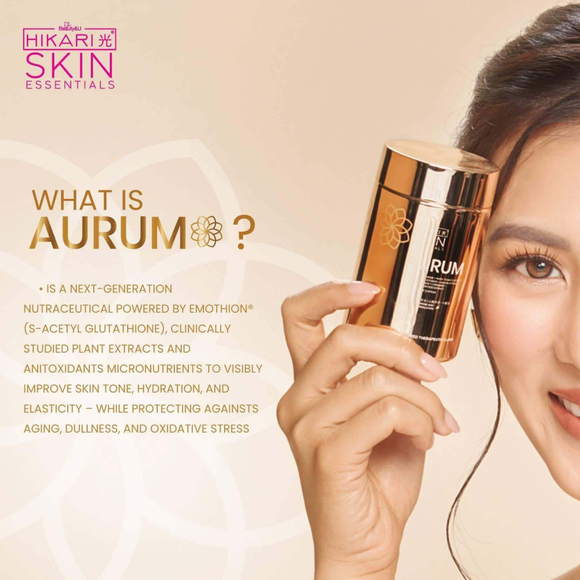 Hikari AURUM S-Acetyl Glutathione Antioxidant Complex – 30
