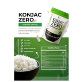 Luxe Slim Konjac Zero Shirataki Dry Rice 500g – Low-Calorie Rice Alternative, Sugar-Free, Gluten-Free, Keto-Friendly, Made with Konjac Root Fiber