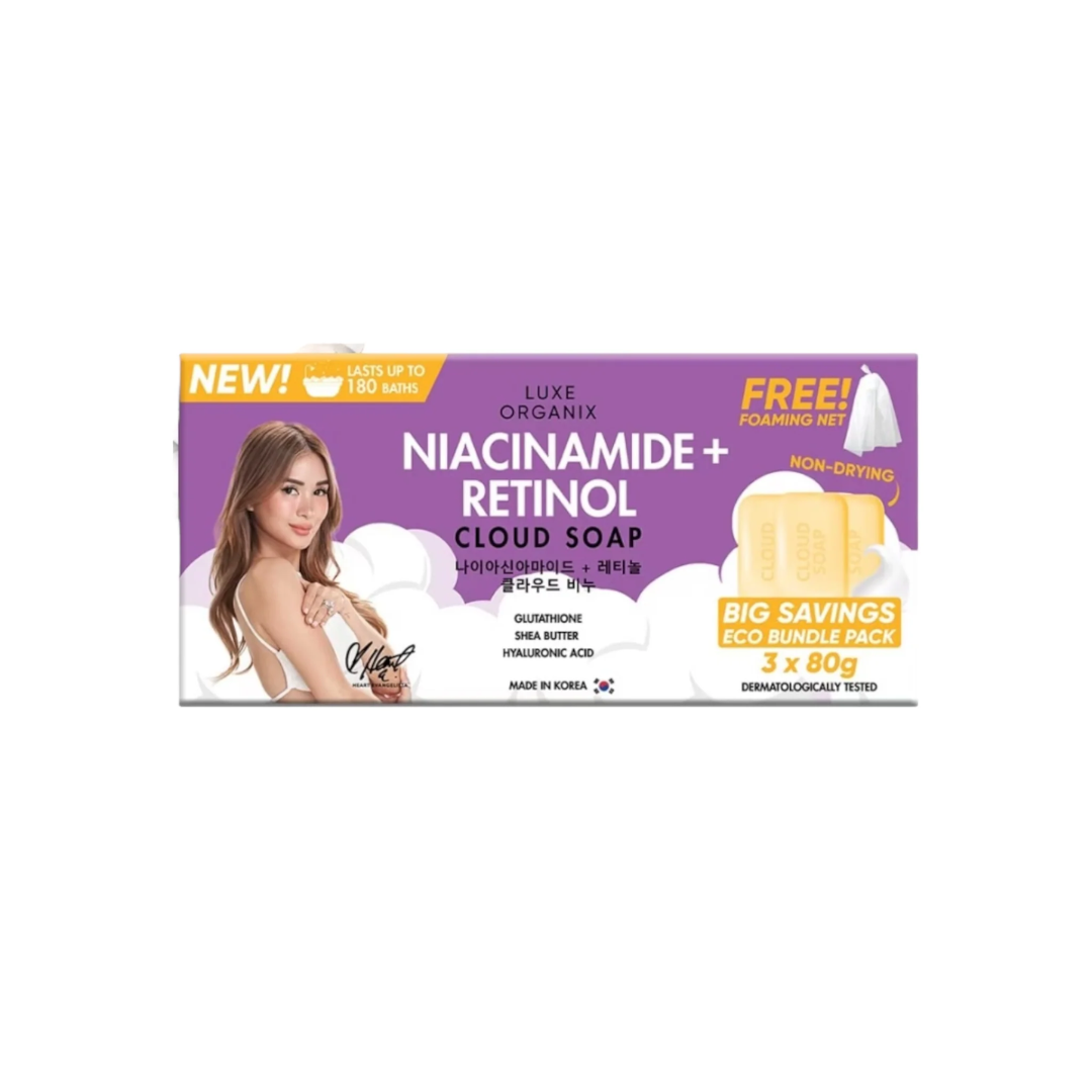 luxe organix glutathione Luxe Organix Retinol + Gluta Whitening Serum Lotion & Retinol Cloud So – D  Nelson Enterprises main image 1