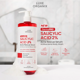Luxe Organix DermaPro Salicylic Acid 2% Acne Rescue Serum Body Wash 500ml