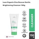 LUXE ORGANIX Cica Rescue Gentle Brightening Low pH Daily Cleanser 150ml