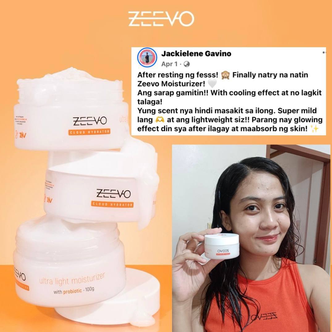 Zeevo Cloud Hydrator - Lightweight Moisturizer for All-Day