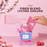 Fiber Blend+ Sakura Lychee – Gut Health & Skin Glow Drink |10 sachets