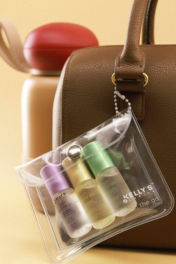 Kelly's choice ZEN ON THE GO Essential Oil Roll-On Set – 3 Variants for Everyday Calm