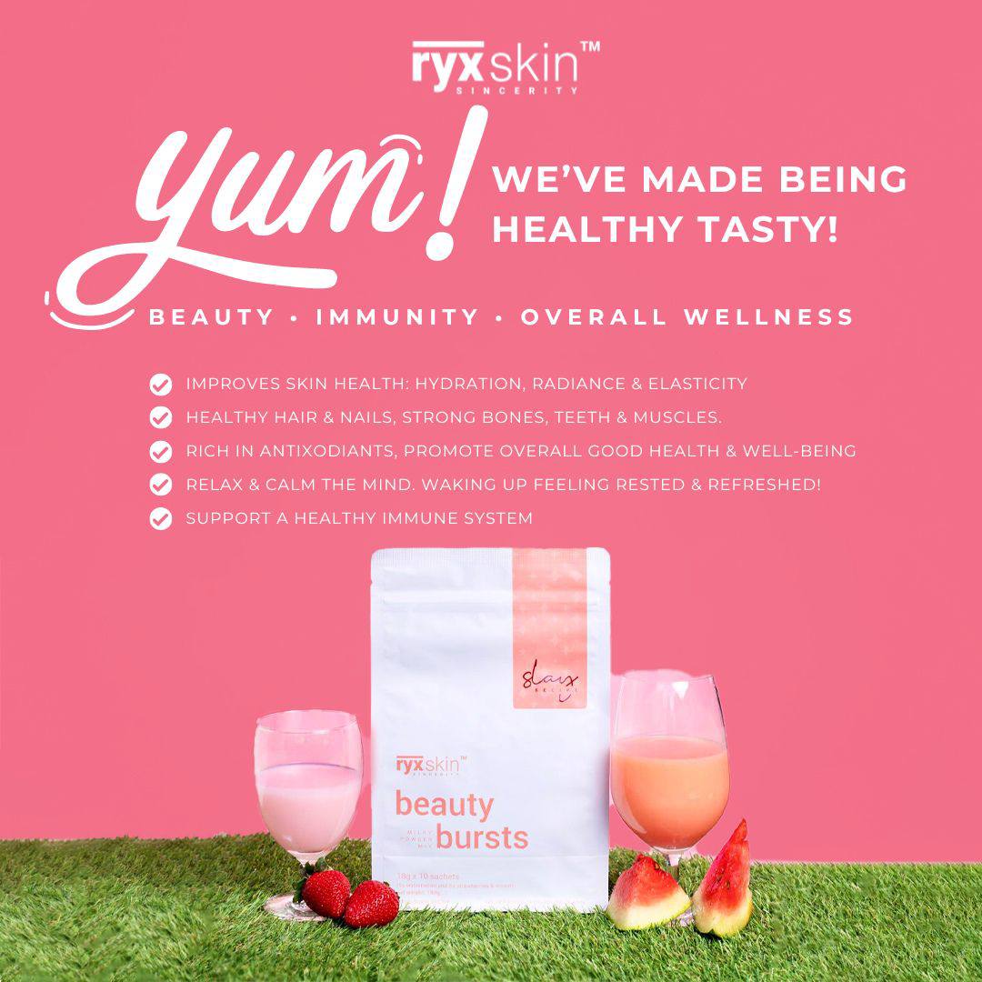 Beauty burst ( watermelon & strawberry flavors) - 1- pack – Skin