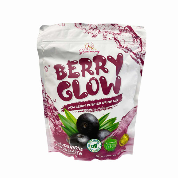 Cris Cosmetics Premium Berry Glow Acai Berry Juice, 10 Sachets – Skin  Vitality USA