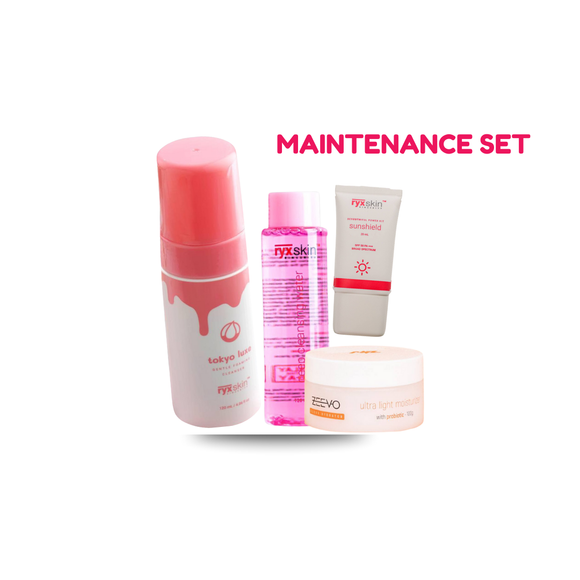 Maintenance Skincare Set + FREE zeevo soap