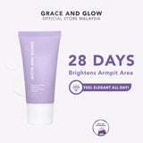 Grace and Glow Bright & Smooth Deodorant Serum with Niacinamide and AHA - 50ml