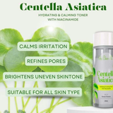 Her Choice PH Centella Asiatica Premium Repair Set – 4-Step Korean-Inspired Skincare Routine